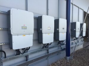 ABB Inverters commercial solar installation