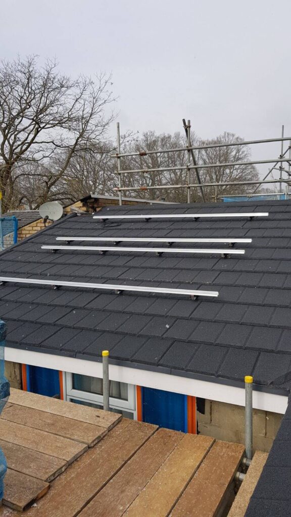 Installation of solar panels for ThamesWey