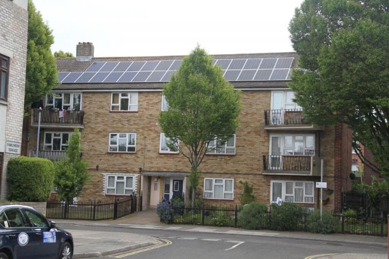 Solar Panel Installation on Hoskins House Portsmouth