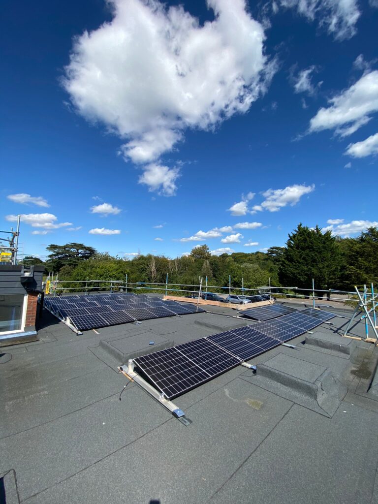 Solar PV Installation on Birch Hill Community Centre, Bracknell Berkshire